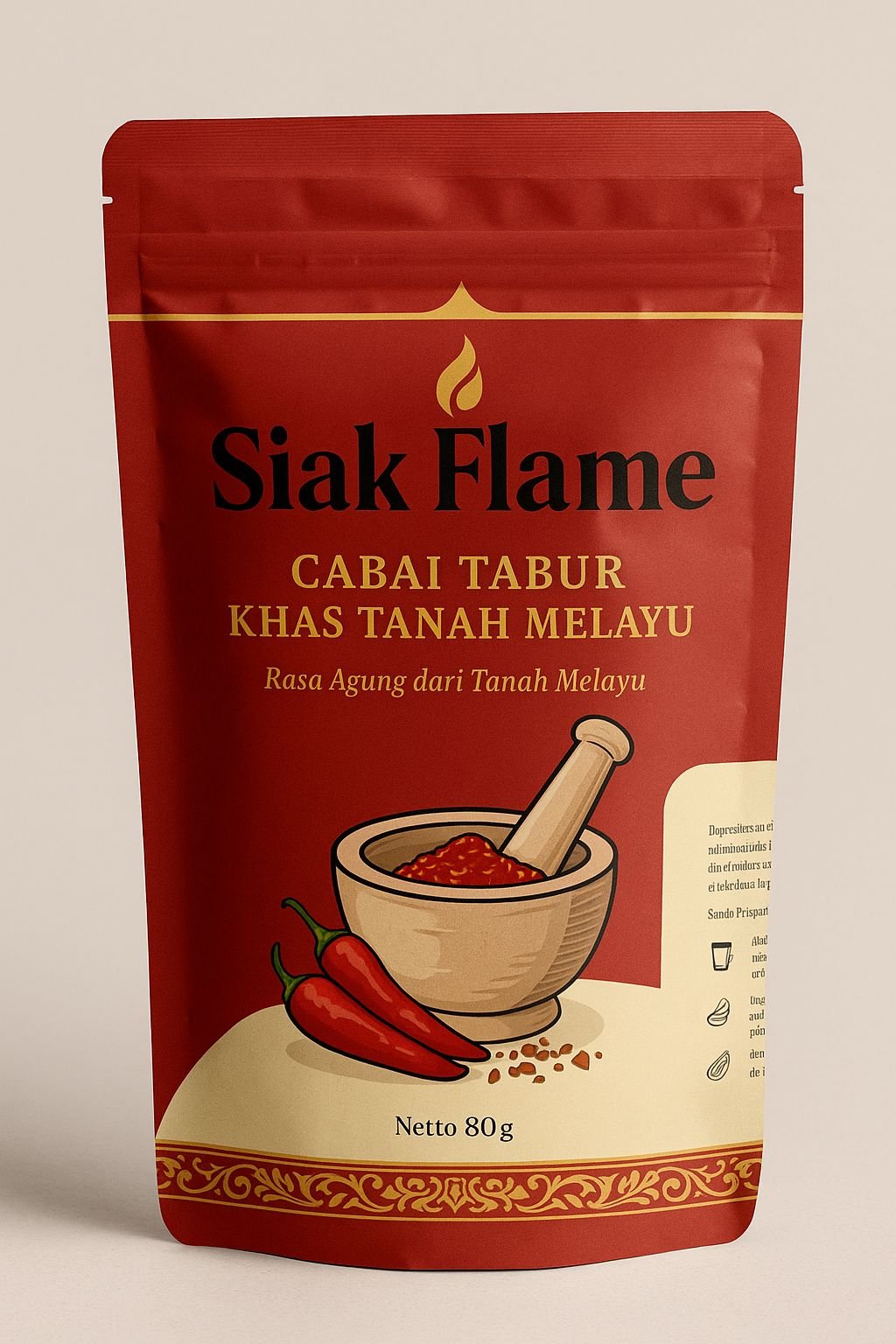 Cabai Bubuk Siak Flame