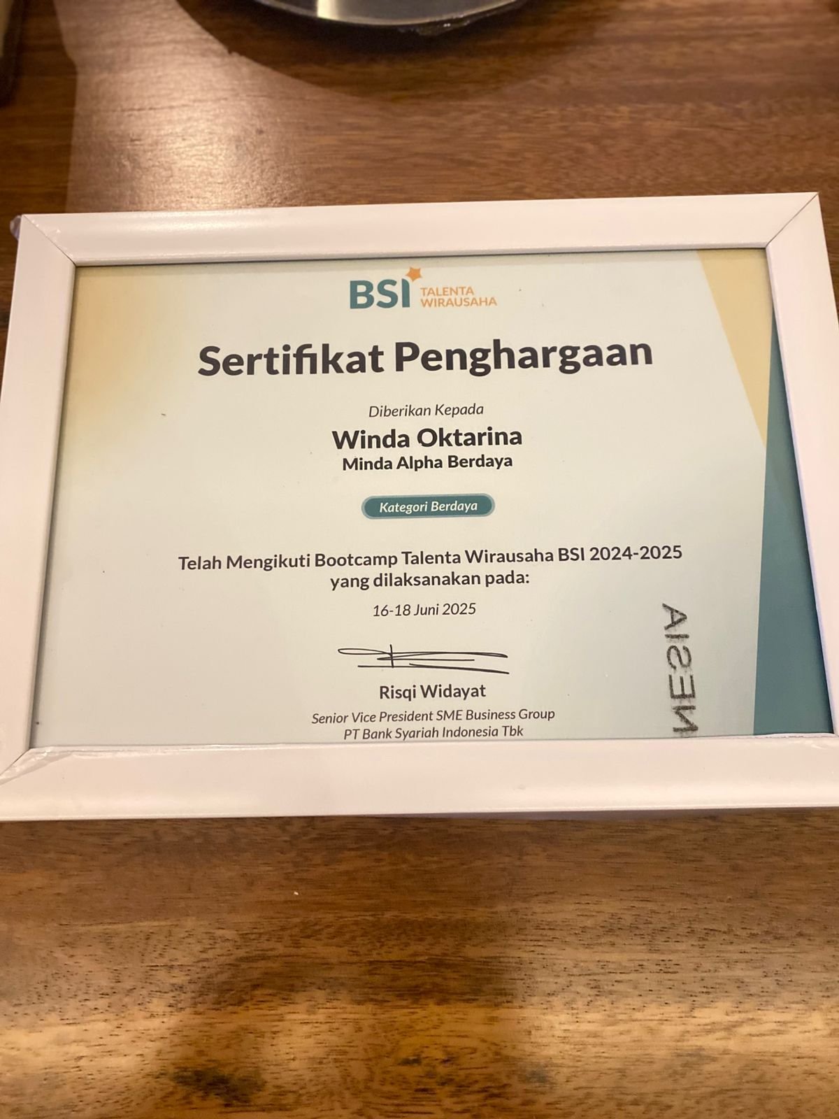 Talenta Wirausaha BSI