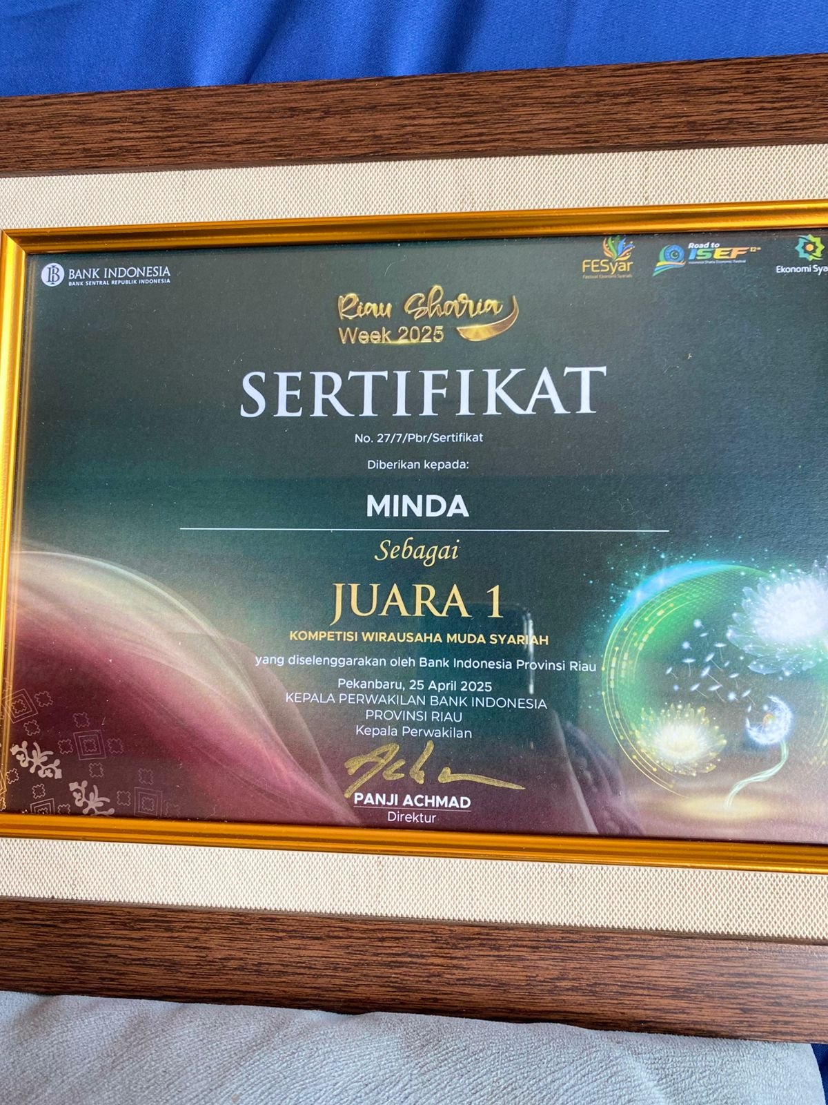 Juara Wirausaha Muda Syariah